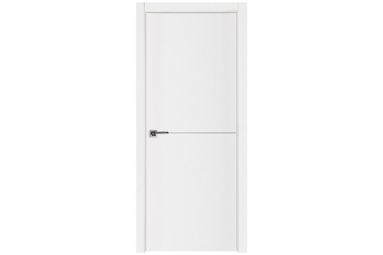 Nova Glam G-Pro 007 Soft White Laminated Modern Interior Door