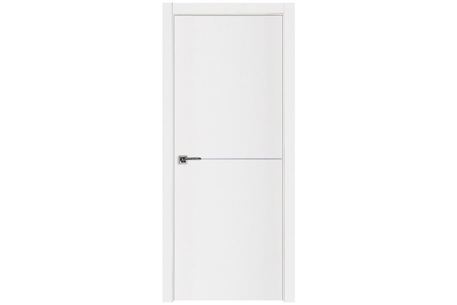 Nova Glam G-Pro 007 Soft White Laminated Modern Interior Door