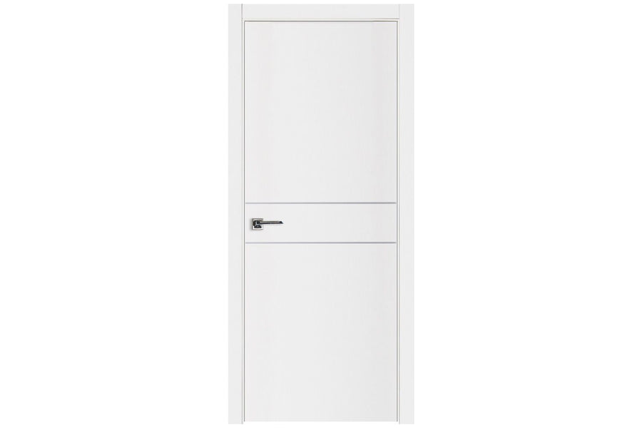 Nova Glam G-Pro 008 Soft White Laminated Modern Interior Door