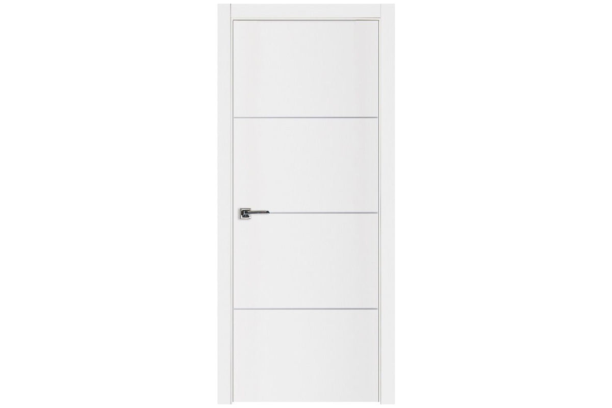Nova Glam G-Pro 009 Soft White Laminated Modern Interior Door