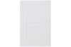 Nova Groove Soft White Laminated Traditional interior Door | Buy Doors Online