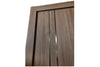 Nova HG-002V Dark Aloe Wood Laminated Modern Interior Door | Buy Doors Online