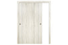 Nova HG-002V Light Aloe Wood Laminated Modern Interior Door | ByPass Door | Buy Doors Online