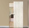 Nova HG-002V Light Aloe Wood Laminated Modern Interior Door | Magic Door | Buy Doors Online