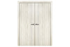 Nova HG-002V Light Aloe Wood Laminated Modern Interior Door | Buy Doors Online