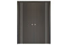 Nova HG-002VR Japan Oak Laminated Modern Interior Door | Buy Doors Online