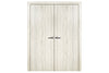 Nova HG-002VR Light Aloe Wood Laminated Modern Interior Door | Buy Doors Online