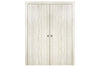 Nova HG-002VR Light Aloe Wood Laminated Modern Interior Door | Buy Doors Online