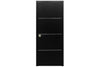 Nova HG008 Black Ash Laminated Modern Interior Door | Buy Doors Online