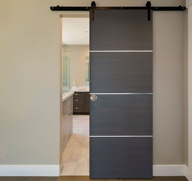 Nova HG008 Japan Oak Laminated Modern Interior Door | Barn Door