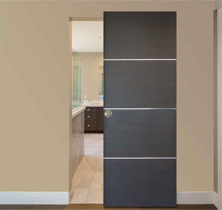 Nova HG008 Japan Oak Laminated Modern Interior Door | Magic Door