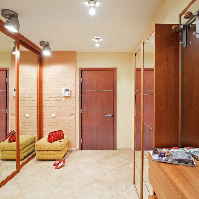 Nova HG008 Korean Mahogany Laminated Modern Interior Door