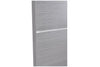 Nova HG008 Silver Wood Laminated Modern Interior Door | Buy Doors Online