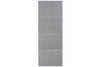 Nova HG008 Silver Wood Laminated Modern Interior Door | Barn Door | Buy Doors Online