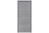 Nova HG008 Silver Wood Laminated Modern Interior Door | Buy Doors Online