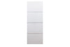 Nova HG008 White Drawing Laminated Modern Interior Door | ByPass Door | Buy Doors Online