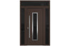 Nova Inox S1 Brown Exterior Door | Buy Doors Online