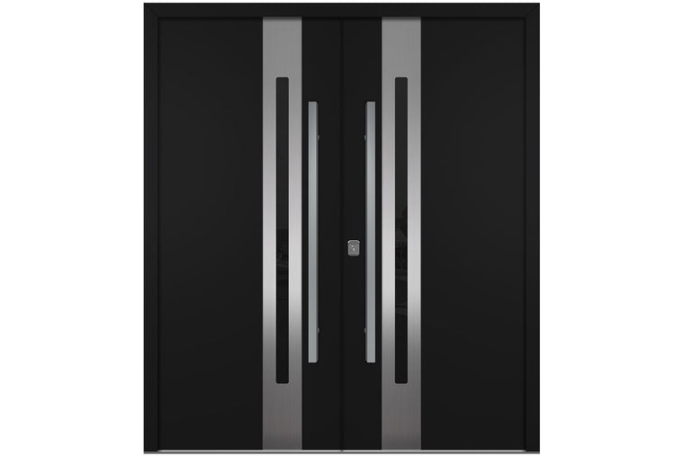 Nova Inox S2 Black Exterior Door | Double Door