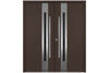 Nova Inox S2 Brown Exterior Door | Double Door | Buy Doors Online