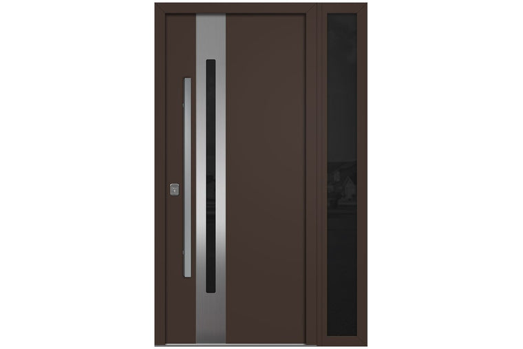 Nova Inox S2 Brown Exterior Door