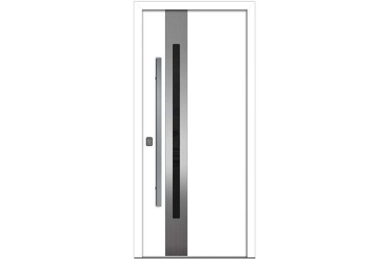 Nova Inox S2 White Exterior Door