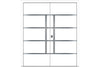 Nova Inox S3 White Exterior Door | Double Door | Buy Doors Online