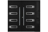 Nova Inox S4 Black Exterior Door | Double Door | Buy Doors Online