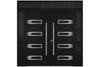 Nova Inox S4 Black Exterior Door | Double Door | Buy Doors Online