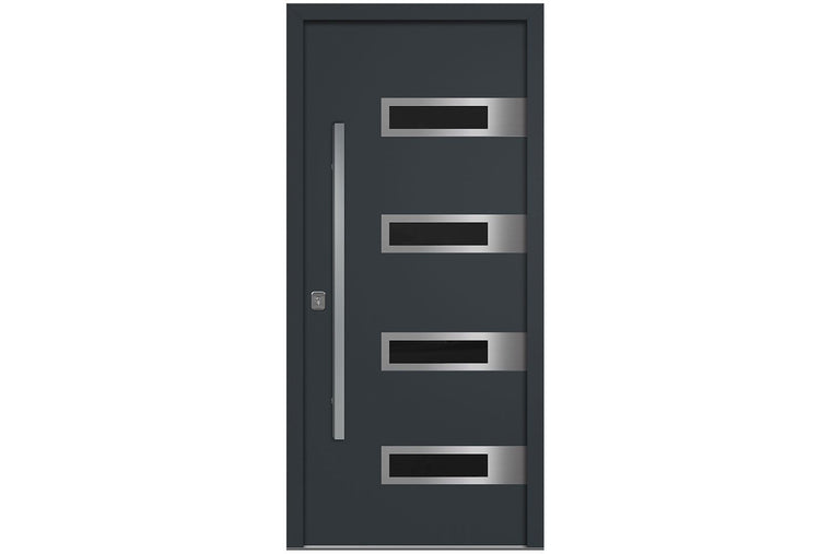 Nova Inox S4 Gray Exterior Door