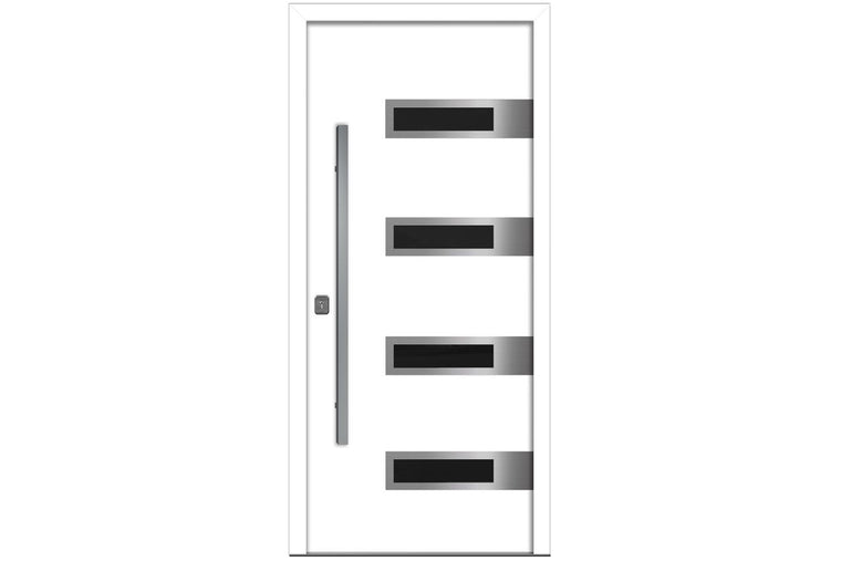 Nova Inox S4 White Exterior Door