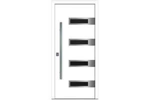 Nova Inox S4 White Exterior Door | Buy Doors Online