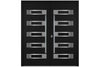 Nova Inox S5 Black Exterior Door | Double Door | Buy Doors Online 