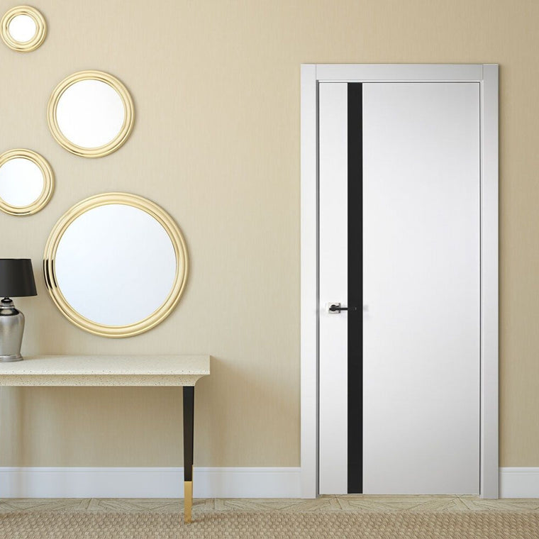 Nova Italia Alaskan White Laminate Interior Door