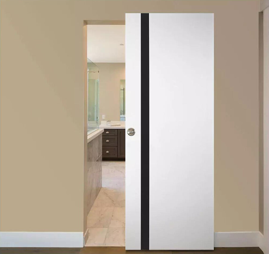 Nova Italia Alaskan White Laminate Interior Door | Magic Door