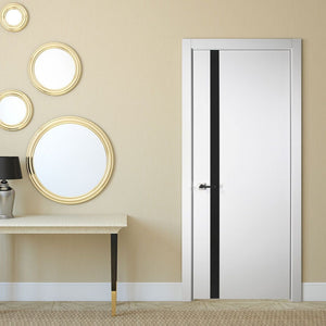 Nova Italia Alaskan White Laminate Interior Door | Buy Doors Online