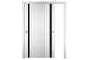 Nova Italia Alaskan White Laminate Interior Door | ByPass Door | Buy Doors Online