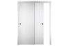 Nova Italia Flush 01 Alaskan White Laminate Interior Door | ByPass Door | Buy Doors Online