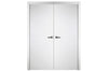 Nova Italia Flush 01 Alaskan White Laminate Interior Door | Buy Doors Online