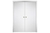 Nova Italia Flush 01 Alaskan White Laminate Interior Door | Buy Doors Online