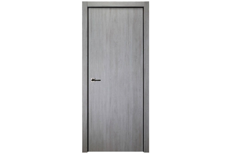 Nova Italia Flush 01 Light Grey Laminate Interior Door