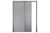 Nova Italia Flush 01 Light Grey Laminate Interior Door | ByPass Door | Buy Doors Online