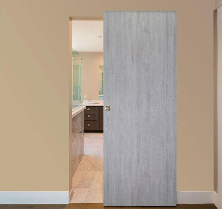 Nova Italia Flush 01 Light Grey Laminate Interior Door | Magic Door