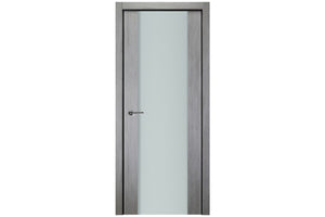 Nova Italia Vetro 01 Light Grey Laminate Interior Door | Buy Doors Online