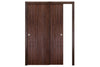 Nova Italia Flush 01 Prestige Brown Laminate Interior Door | ByPass Door | Buy Doors Online