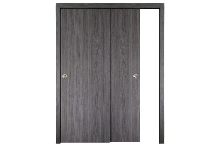 Nova Italia Flush 01 Swiss Elm Laminate Interior Door | ByPass Door