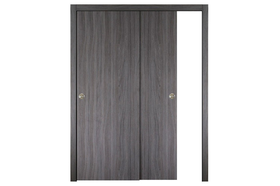 Nova Italia Flush 01 Swiss Elm Laminate Interior Door | ByPass Door