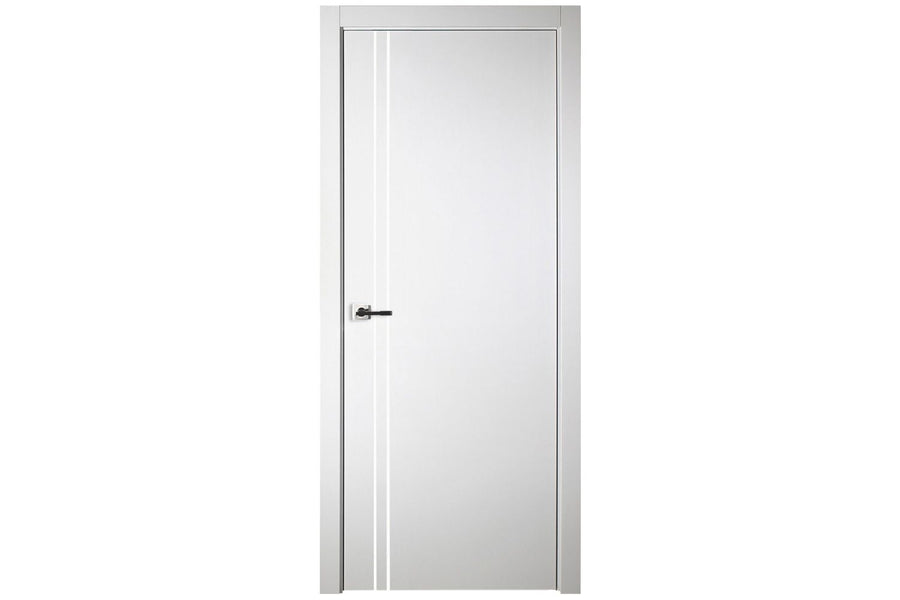 Nova Italia Flush 02 Alaskan White Laminate Interior Door
