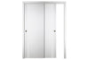 Nova Italia Flush 02 Alaskan White Laminate Interior Door | ByPass Door | Buy Doors Online