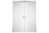 Nova Italia Flush 02 Alaskan White Laminate Interior Door | Buy Doors Online