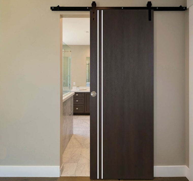 Nova Italia Flush 02 Premium Wenge Laminate Interior Door | Barn Door